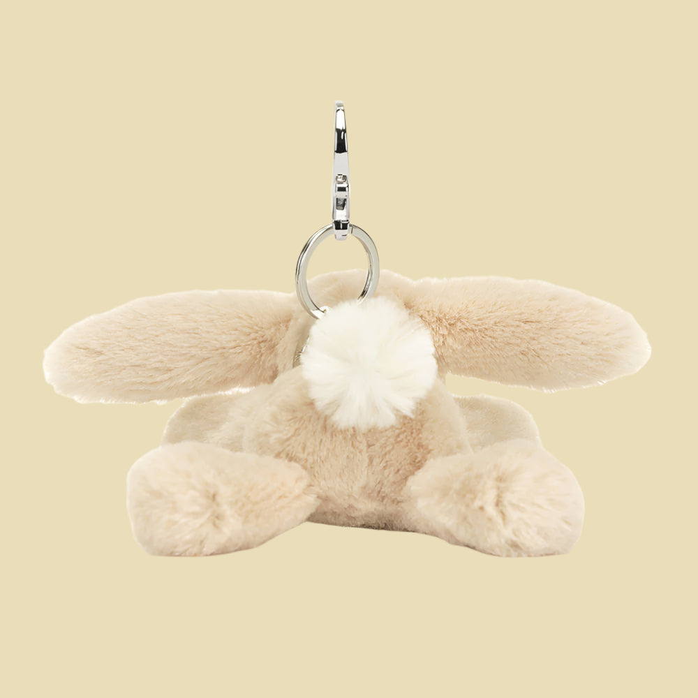 Jellycat Smudge Rabbit Bag Charm 1